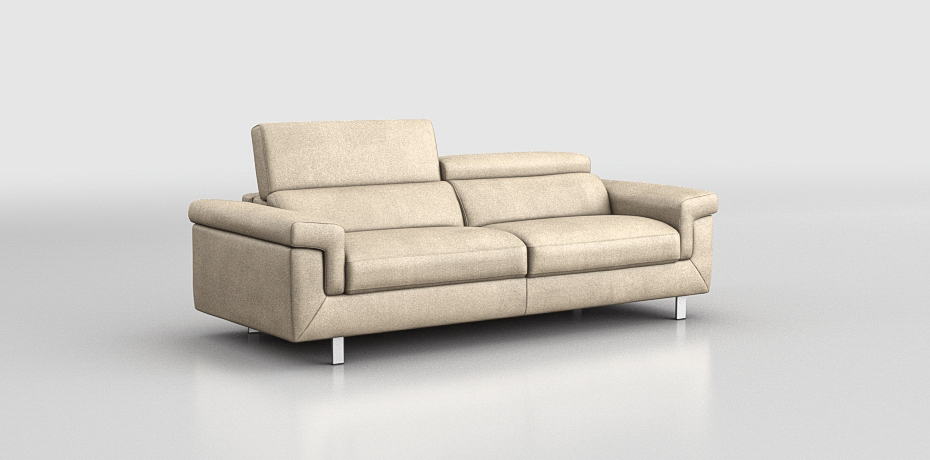 Mazzolano - 4 seater sofa bed Metal leg